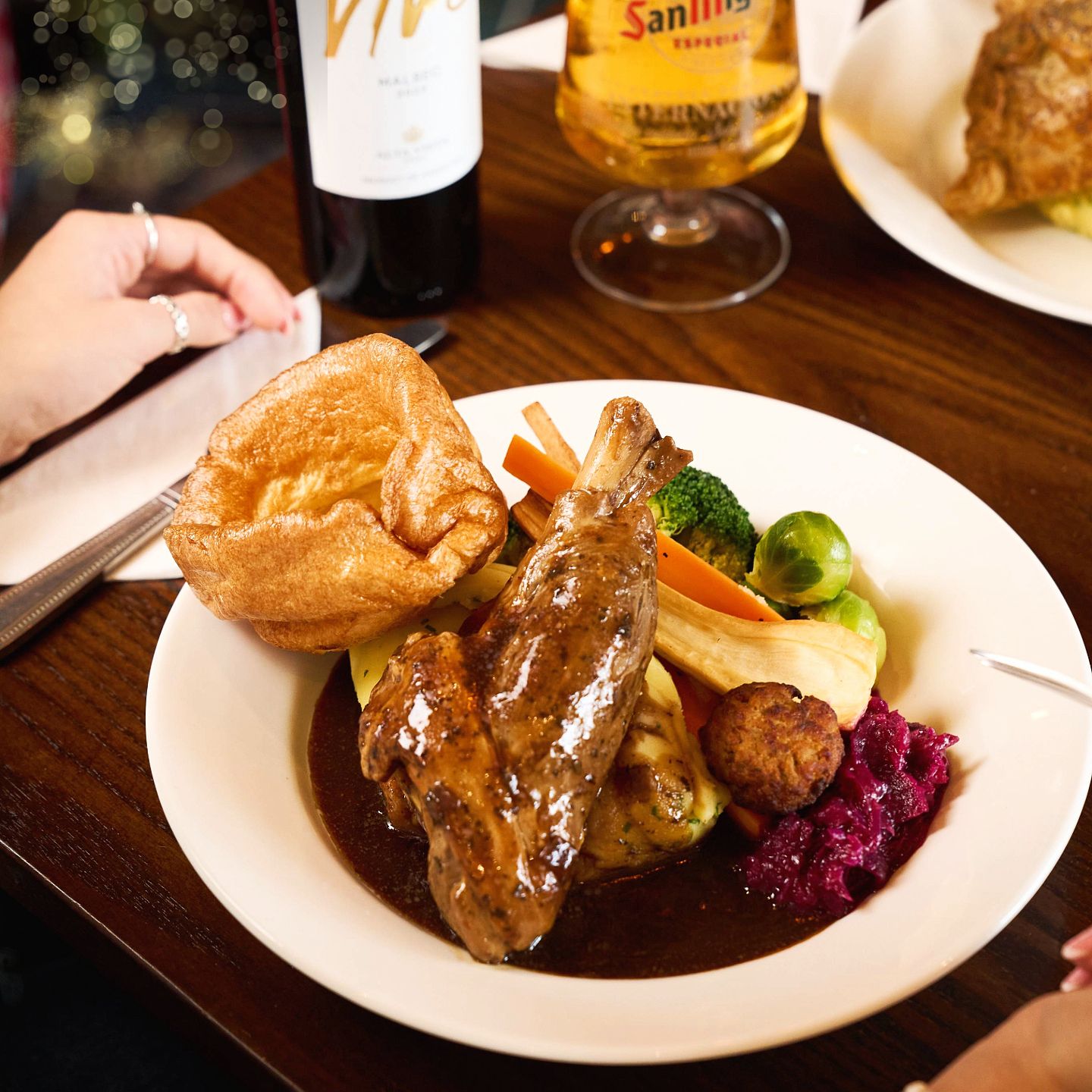 Christmas Day 2025 Lunch, Dinner & Dining at The Crown Wychbold in Droitwich